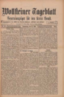 Wollsteiner Tageblatt: Generalanzeiger f&uuml;r den Kreis Bomst: mit der Gratis-Beilage: "Bl&auml;tter und Bl&uuml;ten" 1912.05.23 Nr119