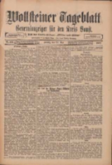 Wollsteiner Tageblatt: Generalanzeiger f&uuml;r den Kreis Bomst: mit der Gratis-Beilage: "Bl&auml;tter und Bl&uuml;ten" 1912.05.24 Nr120