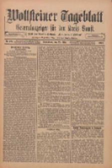 Wollsteiner Tageblatt: Generalanzeiger f&uuml;r den Kreis Bomst: mit der Gratis-Beilage: "Bl&auml;tter und Bl&uuml;ten" 1912.05.25 Nr121
