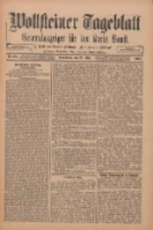 Wollsteiner Tageblatt: Generalanzeiger für den Kreis Bomst: mit der Gratis-Beilage: "Blätter und Blüten" 1912.05.25 Nr121