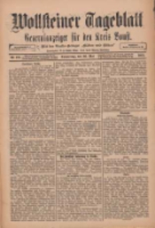 Wollsteiner Tageblatt: Generalanzeiger f&uuml;r den Kreis Bomst: mit der Gratis-Beilage: "Bl&auml;tter und Bl&uuml;ten" 1912.05.30 Nr124