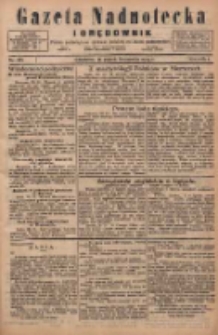 Gazeta Nadnotecka i Orędownik: pismo poświęcone sprawie polskiej na ziemi nadnoteckiej 1924.11.28 R.4 Nr275