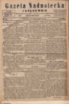 Gazeta Nadnotecka i Orędownik: pismo poświęcone sprawie polskiej na ziemi nadnoteckiej 1924.12.24 R.4 Nr296