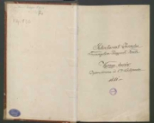 „Sekretariat Zarządu [Poznańskiego] Towarzystwa Przyjaciół Nauk. Księga darów zaprowadzona od 1-go listopada 1881 r.” do 1891 r.