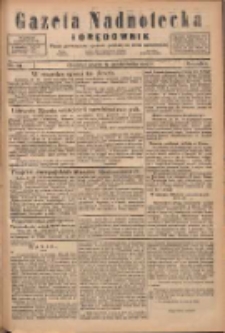 Gazeta Nadnotecka i Orędownik: pismo poświęcone sprawie polskiej na ziemi nadnoteckiej 1924.10.24 R.4 Nr246