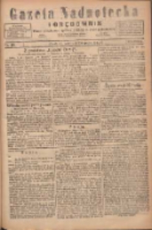 Gazeta Nadnotecka i Orędownik: pismo poświęcone sprawie polskiej na ziemi nadnoteckiej 1924.11.08 R.4 Nr258