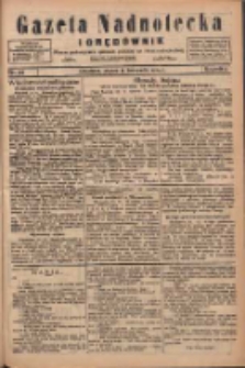 Gazeta Nadnotecka i Orędownik: pismo poświęcone sprawie polskiej na ziemi nadnoteckiej 1924.11.14 R.4 Nr263