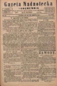 Gazeta Nadnotecka i Orędownik: pismo poświęcone sprawie polskiej na ziemi nadnoteckiej 1924.11.23 R.4 Nr271