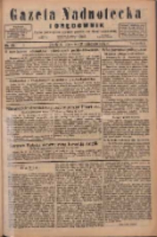Gazeta Nadnotecka i Orędownik: pismo poświęcone sprawie polskiej na ziemi nadnoteckiej 1924.11.27 R.4 Nr274