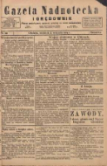 Gazeta Nadnotecka i Orędownik: pismo poświęcone sprawie polskiej na ziemi nadnoteckiej 1924.09.21 R.4 Nr218