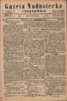 Gazeta Nadnotecka i Orędownik: pismo poświęcone sprawie polskiej na ziemi nadnoteckiej 1924.10.01 R.4 Nr226