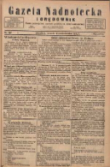Gazeta Nadnotecka i Orędownik: pismo poświęcone sprawie polskiej na ziemi nadnoteckiej 1924.10.14 R.4 Nr237