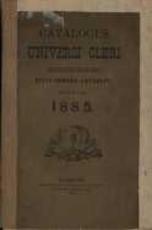 Catalogus Universi Cleri Archidioecesis Leopoliensis Ritus Armeno-Catholici Ineunte Anno 1885