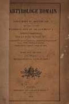 Martyrologe romain publi&eacute; par l'ordre de Gr&eacute;goire XIII revu par l'auteur d'Urbain VIII et de Cl&eacute;ment X. Augment&eacute; et corrig&eacute; en 1749 par le pape Benoit XIV