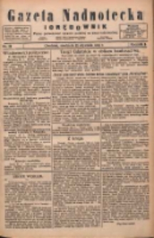 Gazeta Nadnotecka i Orędownik: pismo poświęcone sprawie polskiej na ziemi nadnoteckiej 1925.01.25 R.5 Nr20