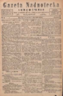 Gazeta Nadnotecka i Orędownik: pismo poświęcone sprawie polskiej na ziemi nadnoteckiej 1925.01.15 R.5 Nr11