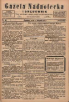 Gazeta Nadnotecka i Orędownik: pismo poświęcone sprawie polskiej na ziemi nadnoteckiej 1924.08.27 R.4 Nr196