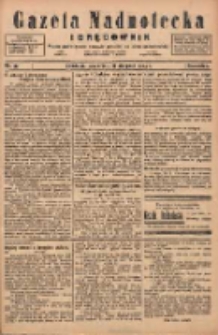 Gazeta Nadnotecka i Orędownik: pismo poświęcone sprawie polskiej na ziemi nadnoteckiej 1924.08.28 R.4 Nr197