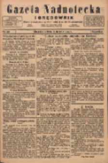 Gazeta Nadnotecka i Orędownik: pismo poświęcone sprawie polskiej na ziemi nadnoteckiej 1924.08.09 R.4 Nr182