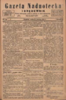 Gazeta Nadnotecka i Orędownik: pismo poświęcone sprawie polskiej na ziemi nadnoteckiej 1924.06.25 R.4 Nr143
