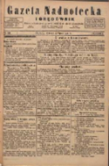 Gazeta Nadnotecka i Orędownik: pismo poświęcone sprawie polskiej na ziemi nadnoteckiej 1924.07.22 R.4 Nr166