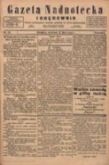 Gazeta Nadnotecka i Orędownik: pismo poświęcone sprawie polskiej na ziemi nadnoteckiej 1924.07.27 R.4 Nr171