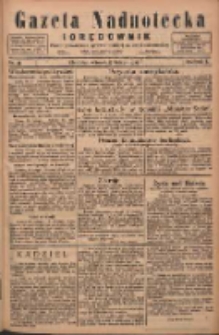 Gazeta Nadnotecka i Orędownik: pismo poświęcone sprawie polskiej na ziemi nadnoteckiej 1925.02.17 R.5 Nr39