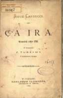 &Ccedil;a ira : wrzesień roku 1792