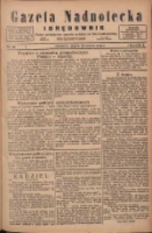 Gazeta Nadnotecka i Orędownik: pismo poświęcone sprawie polskiej na ziemi nadnoteckiej 1925.03.20 R.5 Nr66