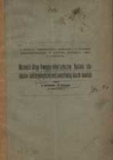 Niezwykle długo trwający odbyt sztuczny. Badania chemiczno bakteryjologiczne nad zawartością kiszek cienkich.