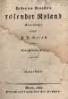 Lodovico Ariosto's Rasender Roland. Th.1