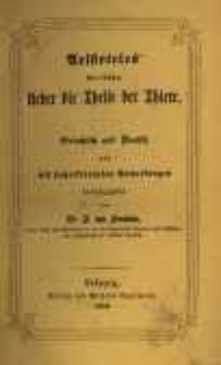 Aristoteles&rsquo; vier Bucher ueber die Theile der Thiere