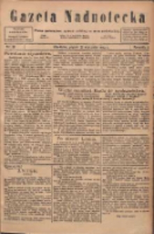 Gazeta Nadnotecka: pismo poświęcone sprawie polskiej na ziemi nadnoteckiej 1924.01.25 R.4 Nr20