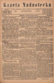 Gazeta Nadnotecka: pismo poświęcone sprawie polskiej na ziemi nadnoteckiej 1924.02.20 R.4 Nr40