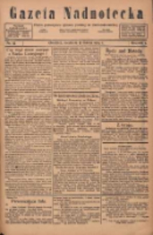 Gazeta Nadnotecka: pismo poświęcone sprawie polskiej na ziemi nadnoteckiej 1924.03.16 R.4 Nr63