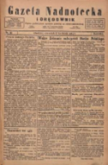 Gazeta Nadnotecka i Orędownik: pismo poświęcone sprawie polskiej na ziemi nadnoteckiej 1924.04.17 R.4 Nr90