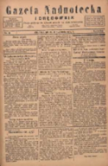 Gazeta Nadnotecka i Orędownik: pismo poświęcone sprawie polskiej na ziemi nadnoteckiej 1924.04.18 R.4 Nr91