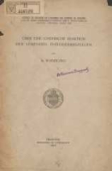 &Uuml;ber eine chemische Reaktion der lebenden Endodermiszellen