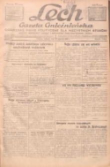 Lech.Gazeta Gnieźnieńska: codzienne pismo polityczne dla wszystkich stan&oacute;w. Dodatki: tygodniowy "Lechita" i powieściowy oraz dwutygodnik "Leszek" 1932.01.12 R.33 Nr8