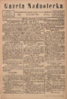 Gazeta Nadnotecka: pismo poświęcone sprawie polskiej na ziemi nadnoteckiej 1924.01.13 R.4 Nr10
