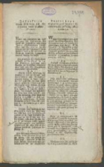 Instruktion wegen Erhebung und Berechnung einer Klassen-Steuer