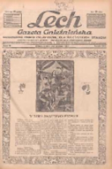 Lech.Gazeta Gnieźnieńska: codzienne pismo polityczne dla wszystkich stan&oacute;w. Dodatki: tygodniowy "Lechita" i powieściowy oraz dwutygodnik "Leszek" 1932.03.27 R.33 Nr72