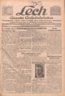 Lech.Gazeta Gnieźnieńska: codzienne pismo polityczne dla wszystkich stan&oacute;w. Dodatki: tygodniowy "Lechita" i powieściowy oraz dwutygodnik "Leszek" 1932.04.01 R.33 Nr75