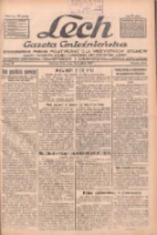 Lech.Gazeta Gnieźnieńska: codzienne pismo polityczne dla wszystkich stan&oacute;w. Dodatki: tygodniowy "Lechita" i powieściowy oraz dwutygodnik "Leszek" 1932.04.13 R.33 Nr85