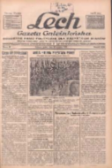 Lech.Gazeta Gnieźnieńska: codzienne pismo polityczne dla wszystkich stan&oacute;w. Dodatki: tygodniowy "Lechita" i powieściowy oraz dwutygodnik "Leszek" 1932.04.15 R.33 Nr87