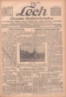 Lech.Gazeta Gnieźnieńska: codzienne pismo polityczne dla wszystkich stanów. Dodatki: tygodniowy "Lechita" i powieściowy oraz dwutygodnik "Leszek" 1932.04.19 R.33 Nr90