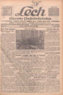 Lech.Gazeta Gnieźnieńska: codzienne pismo polityczne dla wszystkich stan&oacute;w. Dodatki: tygodniowy "Lechita" i powieściowy oraz dwutygodnik "Leszek" 1932.04.30 R.33 Nr100