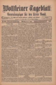 Wollsteiner Tageblatt: Generalanzeiger f&uuml;r den Kreis Bomst: mit der Gratis-Beilage: "Bl&auml;tter und Bl&uuml;ten" 1912.06.05 Nr129