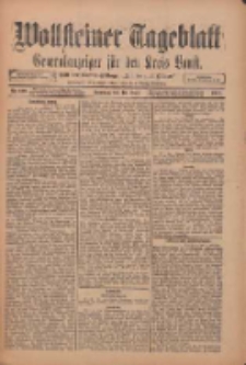 Wollsteiner Tageblatt: Generalanzeiger f&uuml;r den Kreis Bomst: mit der Gratis-Beilage: "Bl&auml;tter und Bl&uuml;ten" 1912.06.16 Nr139