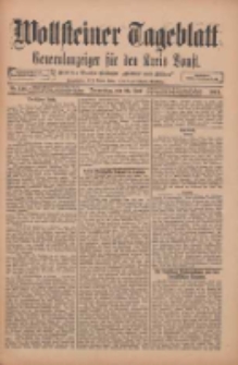 Wollsteiner Tageblatt: Generalanzeiger f&uuml;r den Kreis Bomst: mit der Gratis-Beilage: "Bl&auml;tter und Bl&uuml;ten" 1912.06.20 Nr142